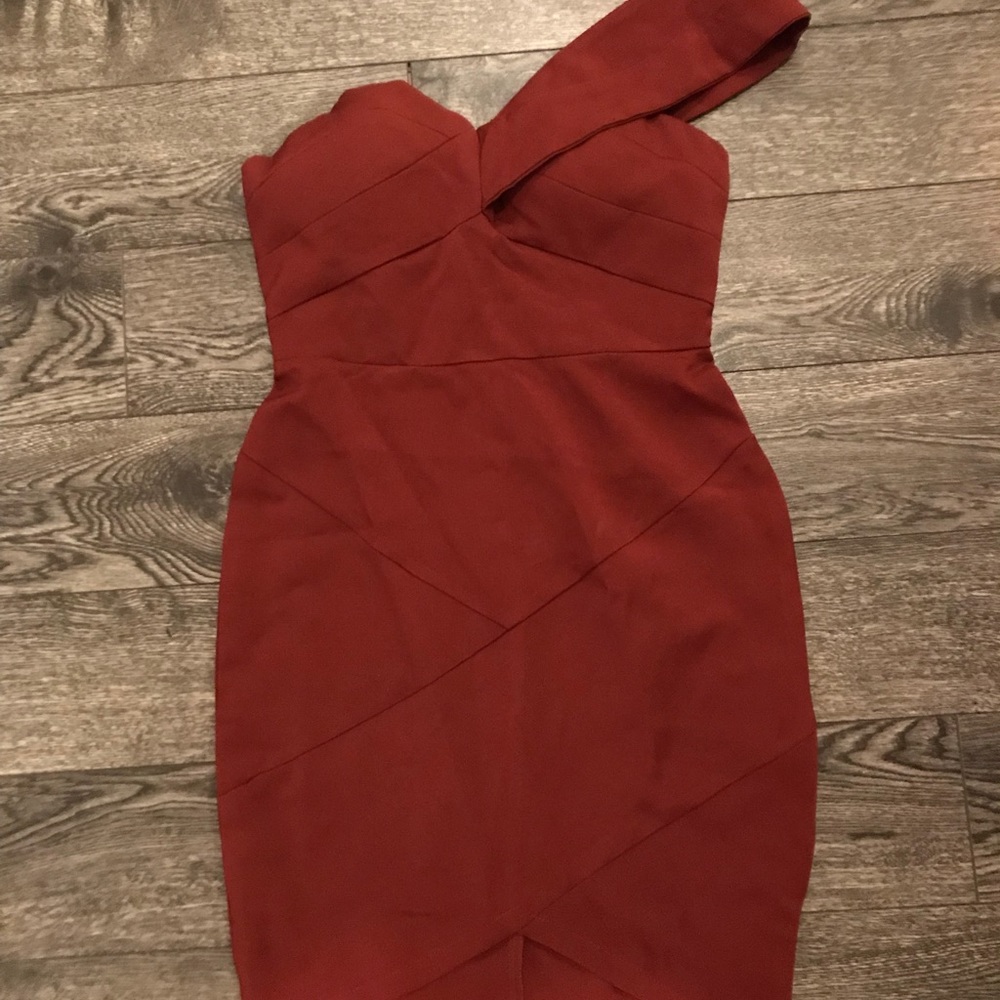 One shoulder, cocktail dress